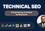 do technical SEO audit and fix indexing, crawl, and google search console errors